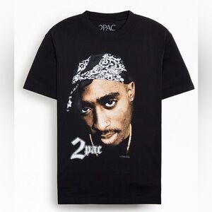 2PAC Tupac Shakur T-Shirt All Eyez On Me Size Large NEW Band tees